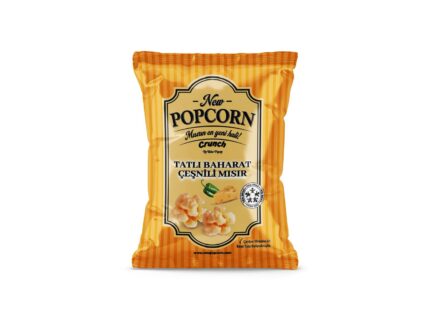 NEW POPCORN TATLI BAHARAT ÇEŞNİLİ PATLAMIŞ MISIR 15 GR